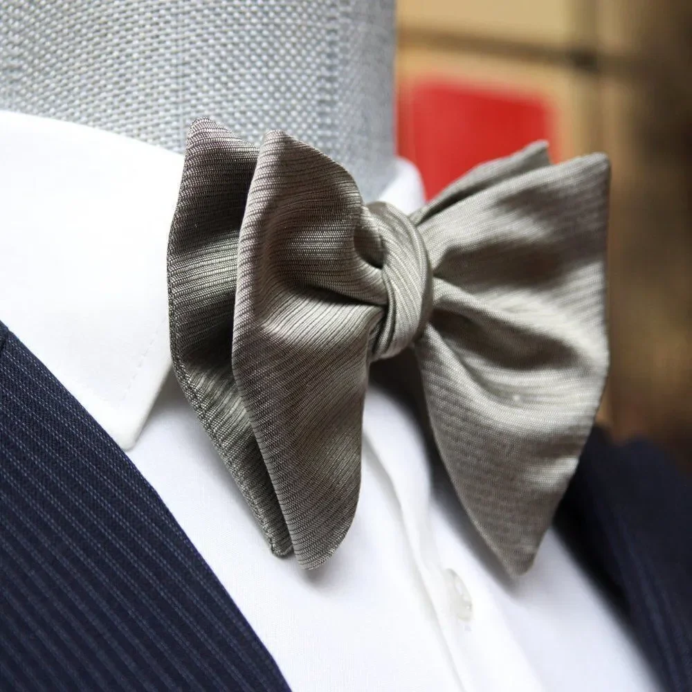 NWT Men's Self-tied Bow Tie Silk big Butterfly Bowtie S673‎